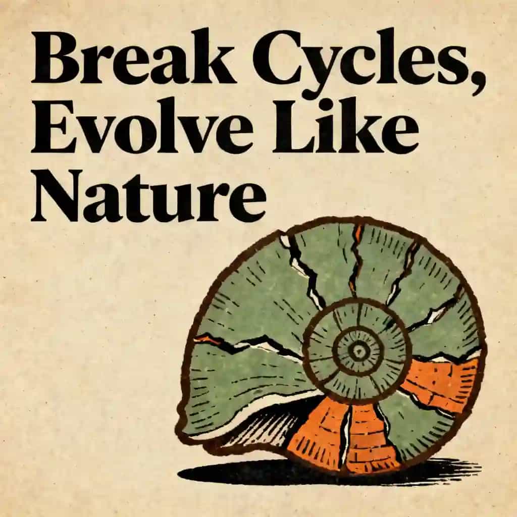 Couverture du livre Breaking Social Cycles: Navigate Change Like Nature