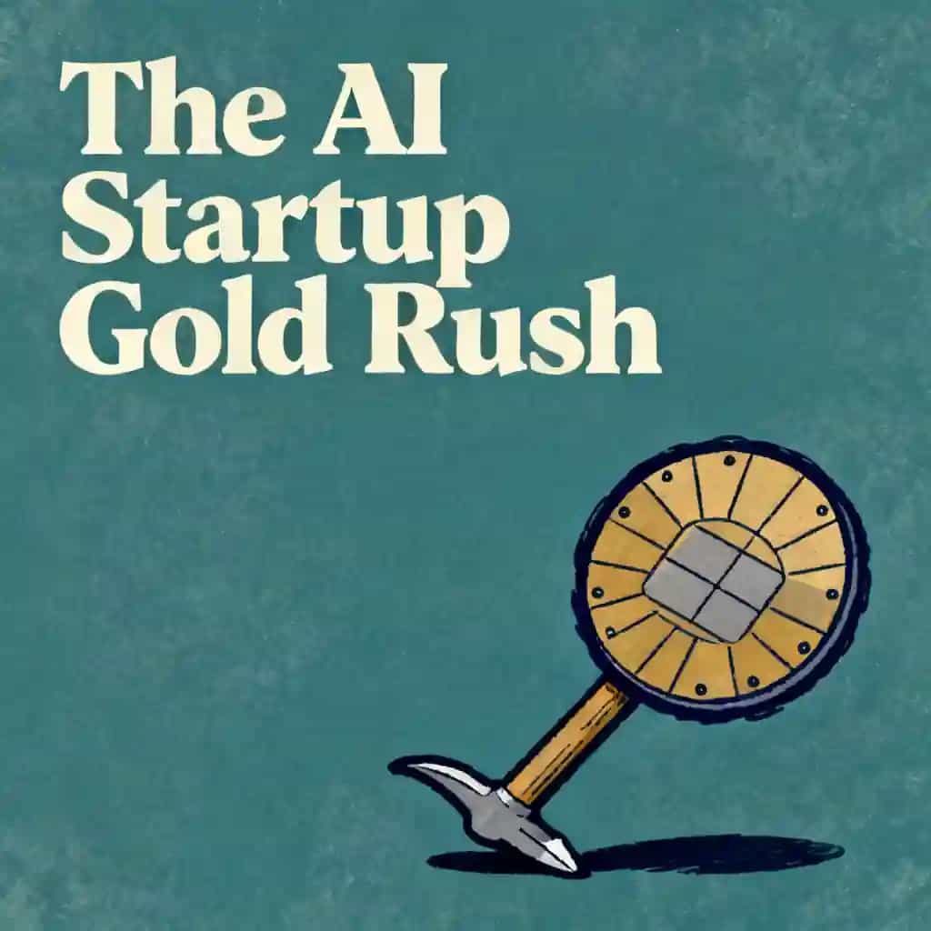 Copertina del libro AI Startup Gold Rush