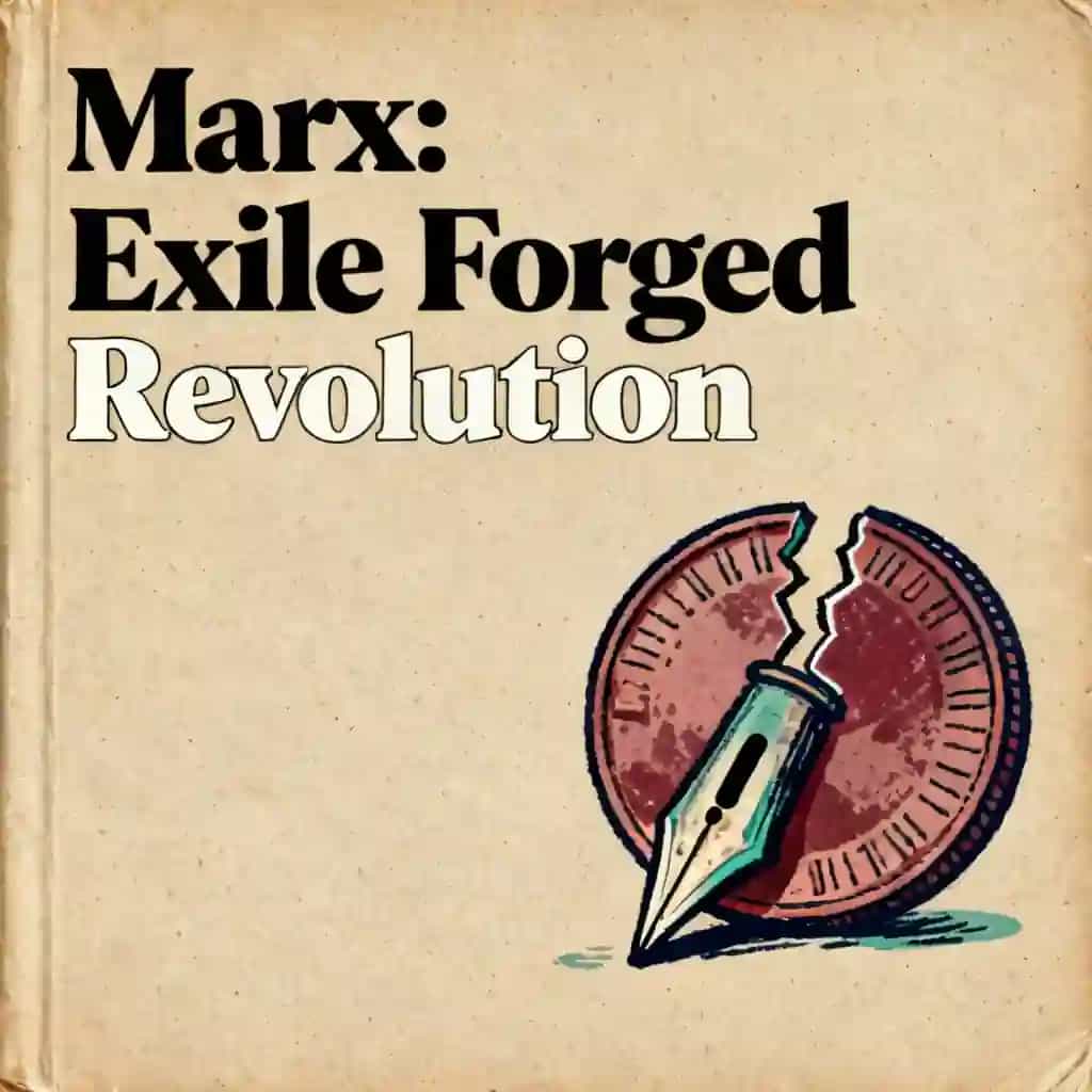 Marx: From Broke Exile to Revolutionary Genius book cover