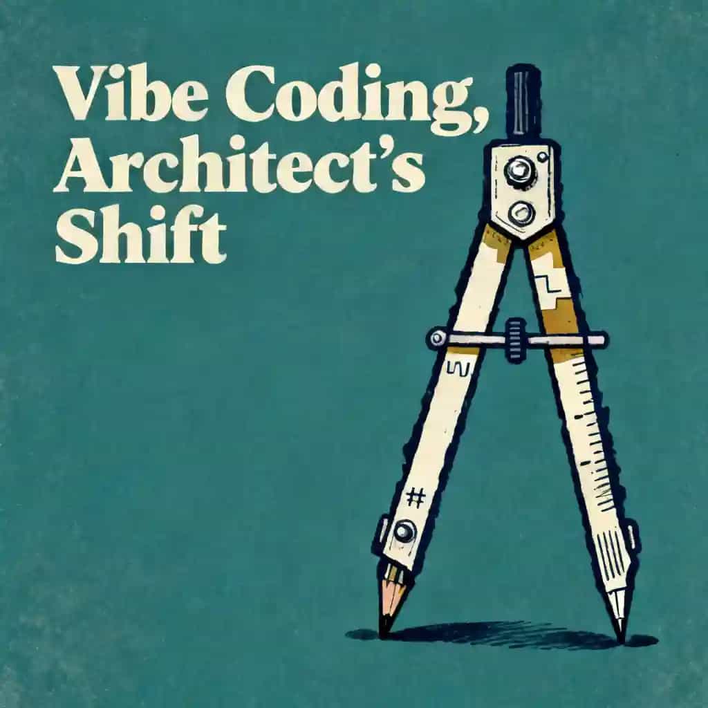 Copertina del libro Vibe Coding: The Architect’s Shift