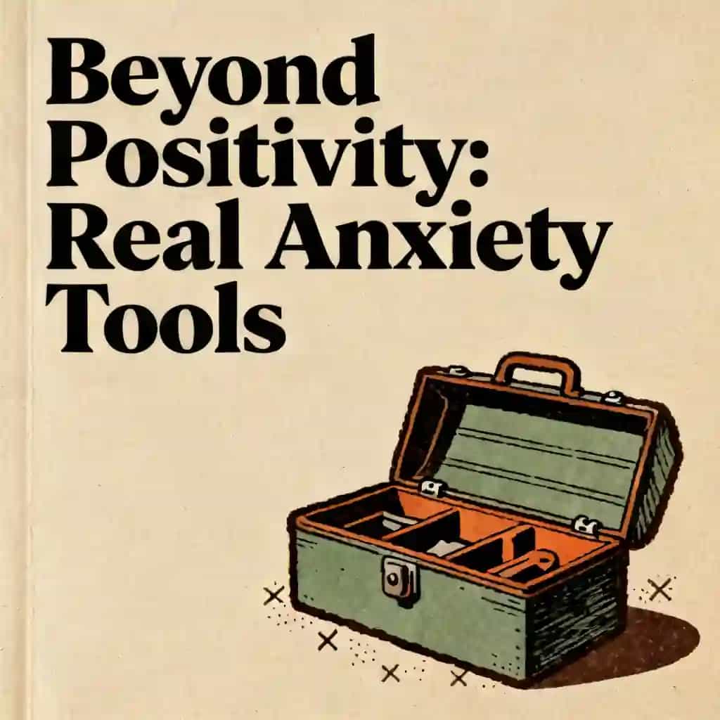 Portada del libro Beyond Positive Thinking: Real Anxiety Solutions