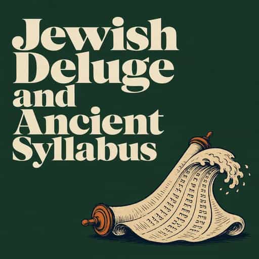 The Jewish Deluge and the Ancient Syllabus book cover