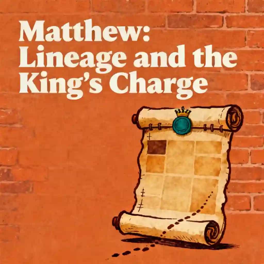 Buchcover von Matthew: From Lineage to the King’s Commission