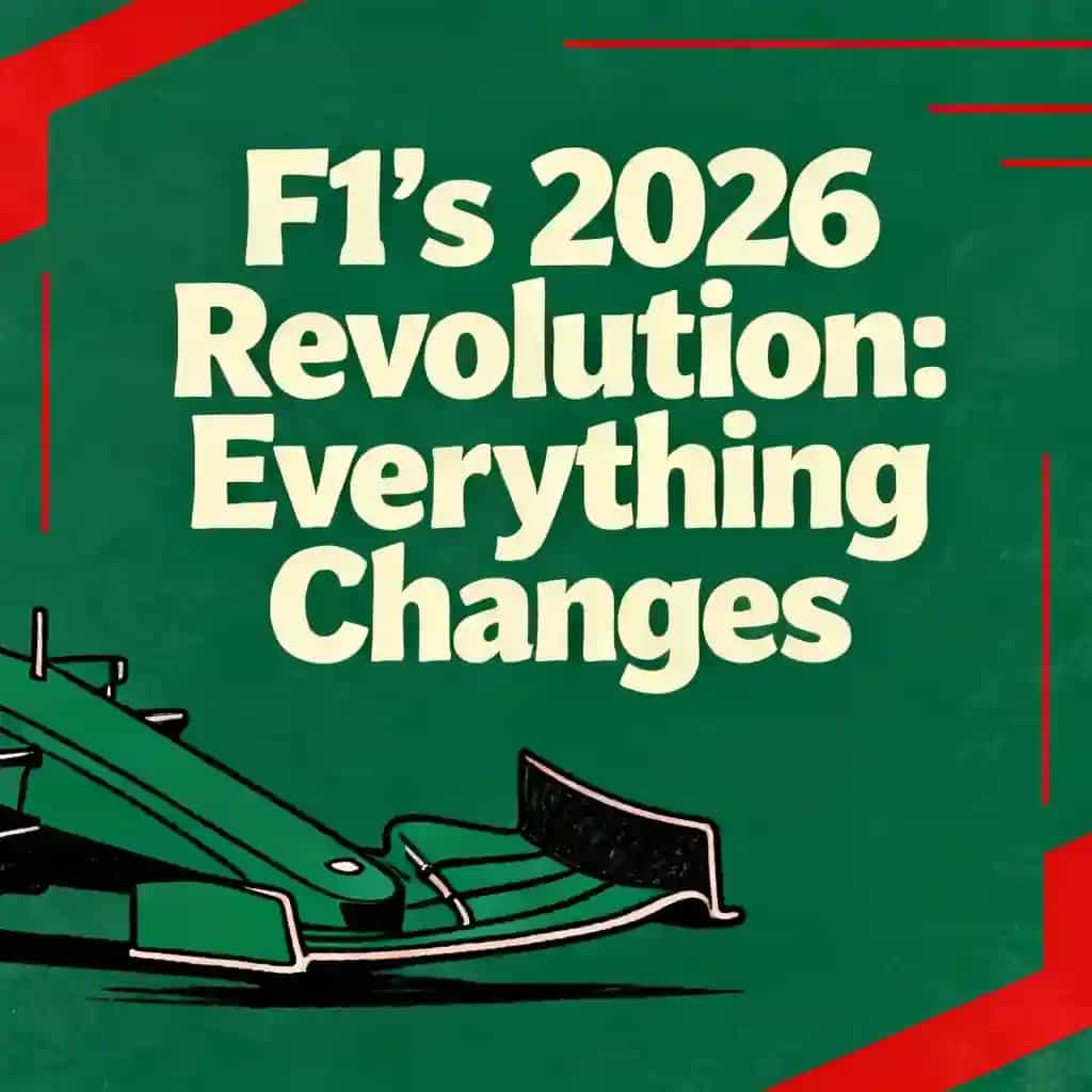 Capa do livro F1's 2026 Revolution: Everything Changes