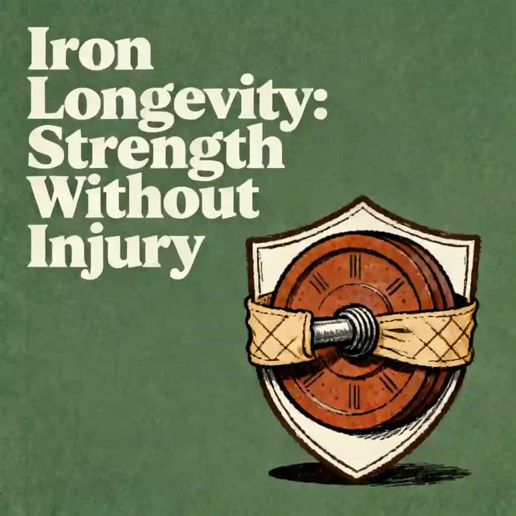 Buchcover von Iron Longevity: Building Strength Without the Injuries