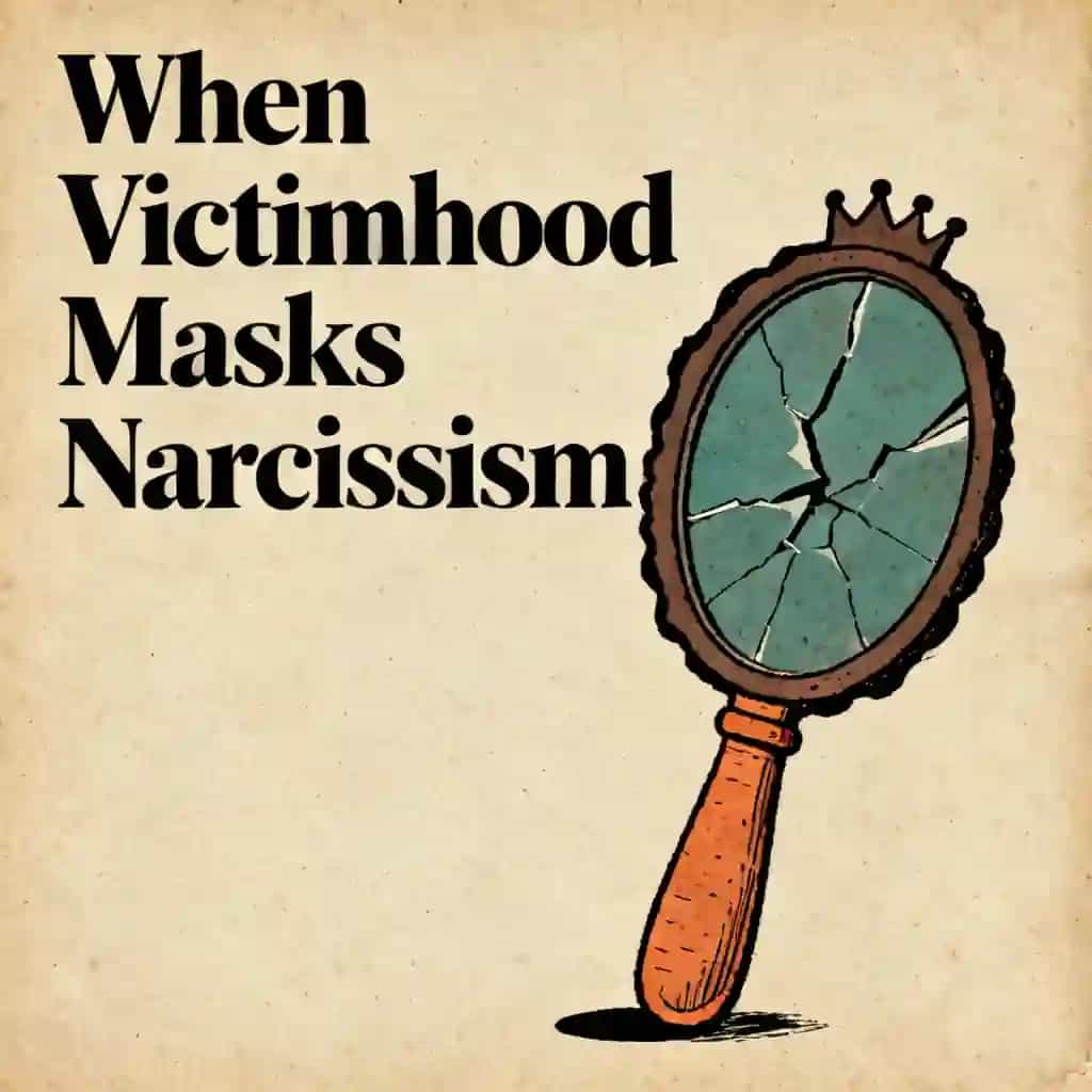 Capa do livro When Victim Mentality Is Actually Narcissism