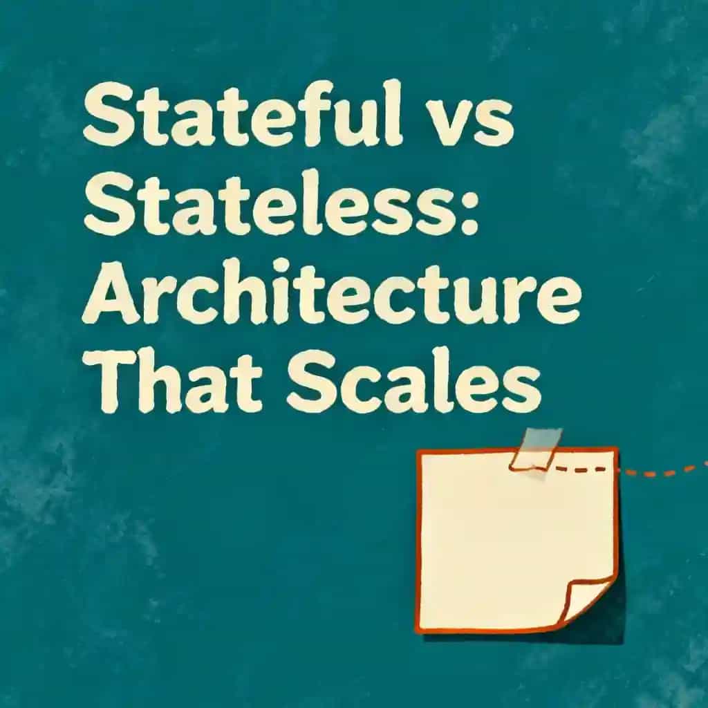 Capa do livro Stateful vs Stateless: Architecture That Scales