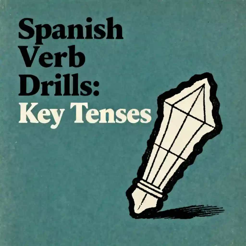 Portada del libro Spanish verb drills for the most common tenses
