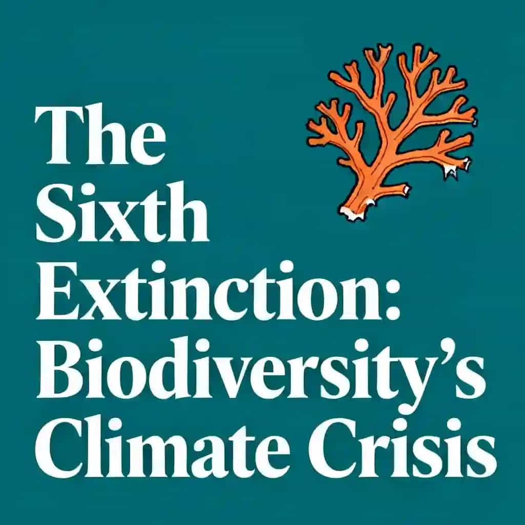 The Sixth Extinction: Biodiversity's Climate Crisis book cover