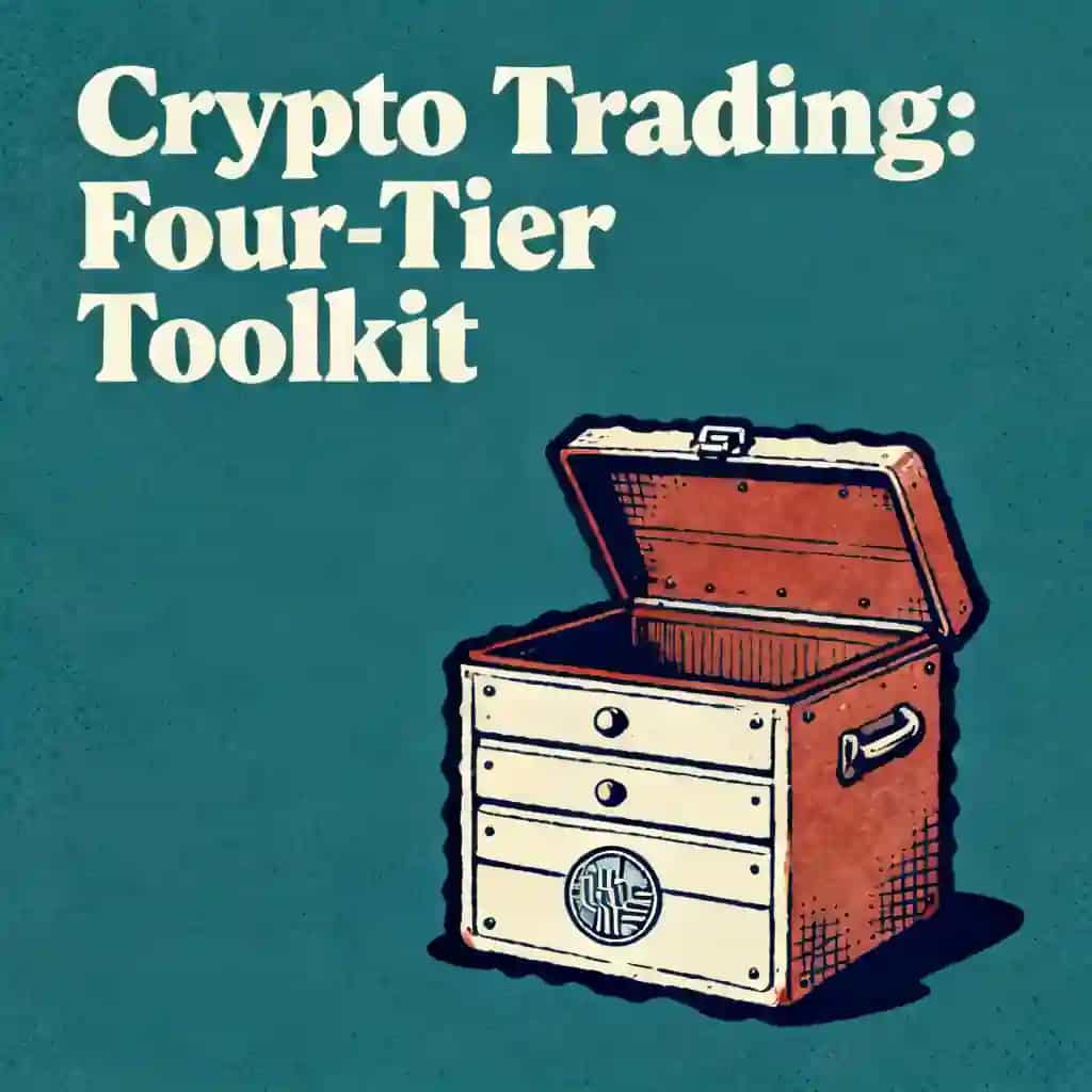 Crypto trading: 4 levels of building your toolkit 책 표지