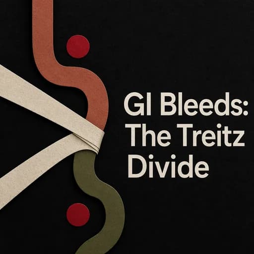 The Ligament of Treitz: Decoding GI Bleeds and Melena