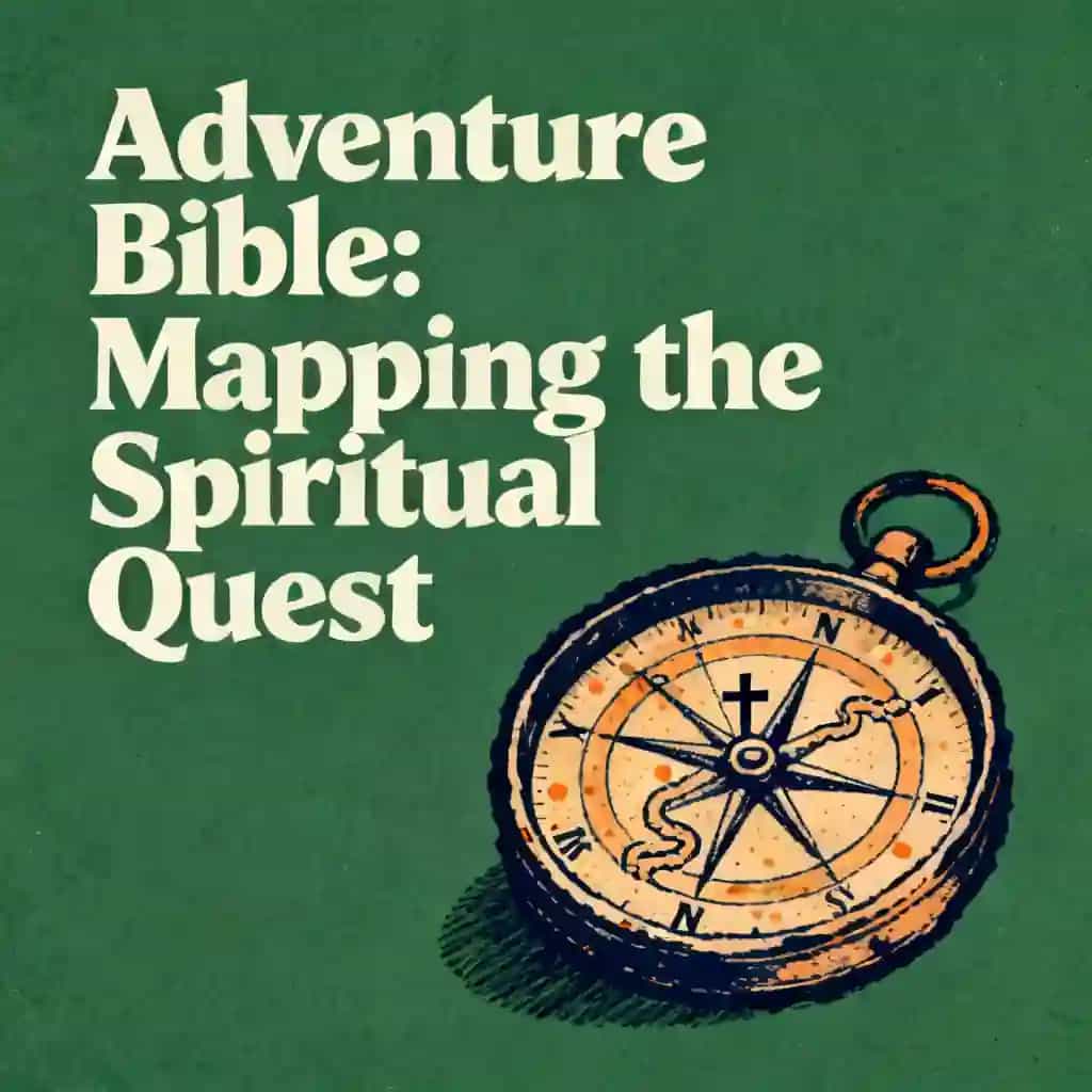 Couverture du livre The Adventure Bible: Mapping a Spiritual Quest