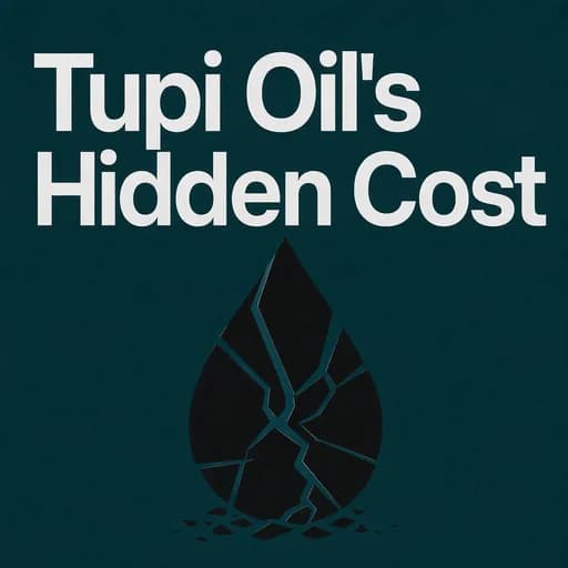 The Real Cost of Tupi Oil: Brazil's Pre-Salt Engineering Feat