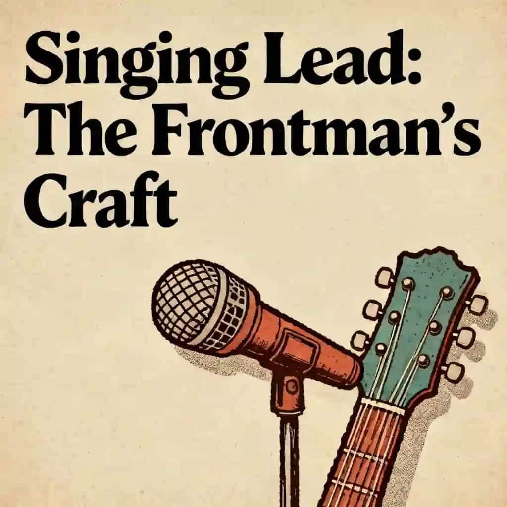 Singing and Lead Guitar: Mastering the Frontman Role 책 표지