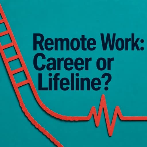 Is Remote Work Killing Careers? Promotion Gaps vs. Work-Life Balance