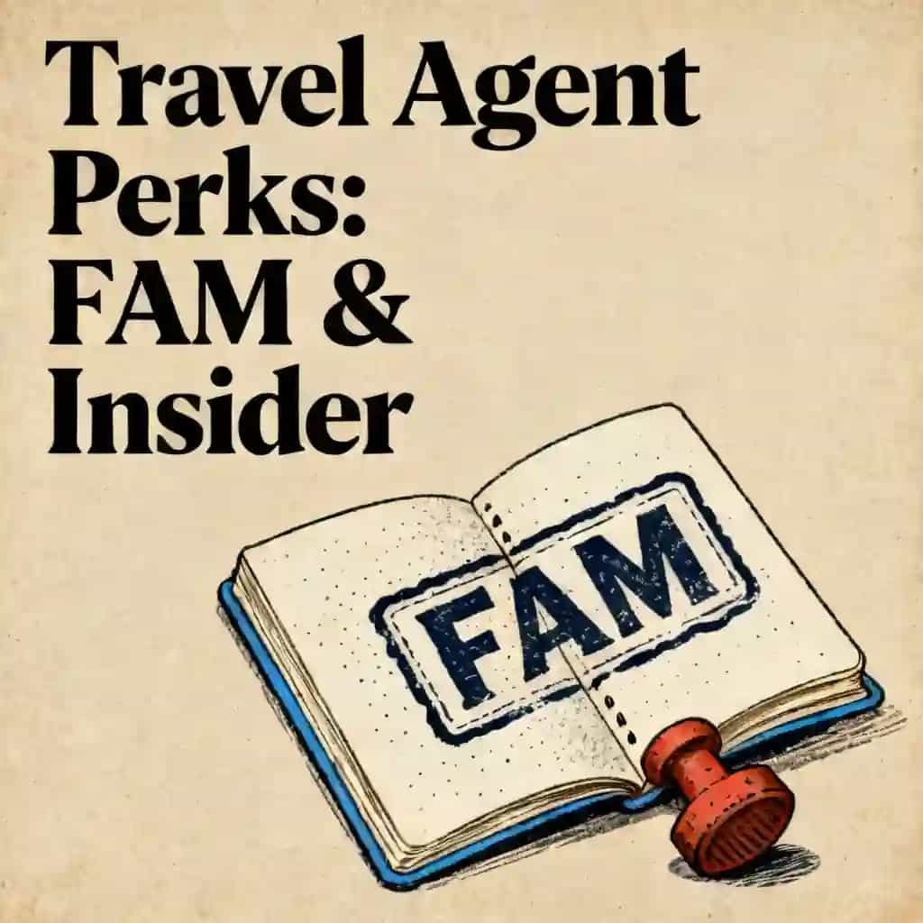 Travel Agent Career Perks: FAM Trips & Insider Benefits book cover