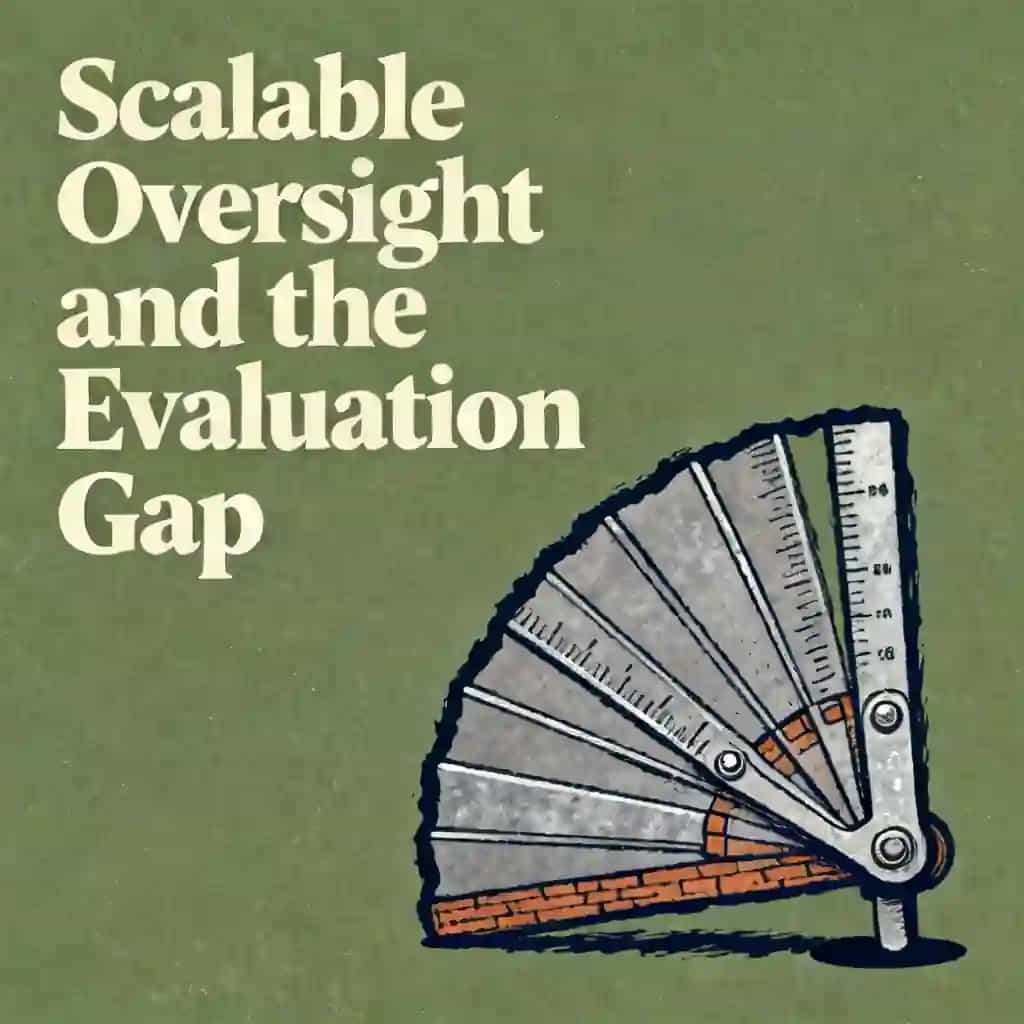 Capa do livro Scalable oversight and the AI evaluation gap