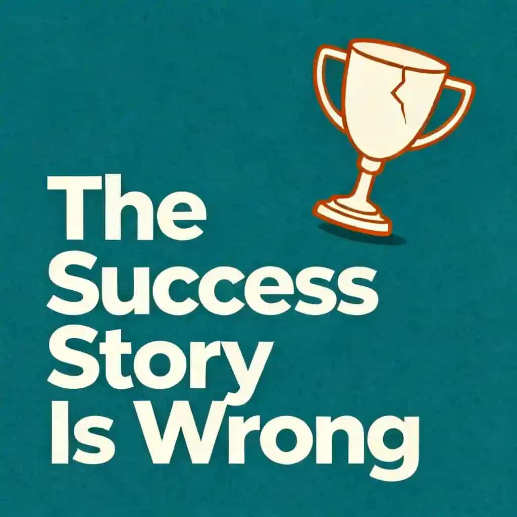 Обложка книги The Success Story We've Been Told Is Wrong