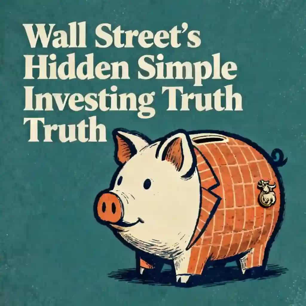 Couverture du livre Wall Street's Hidden Truth About Simple Investing