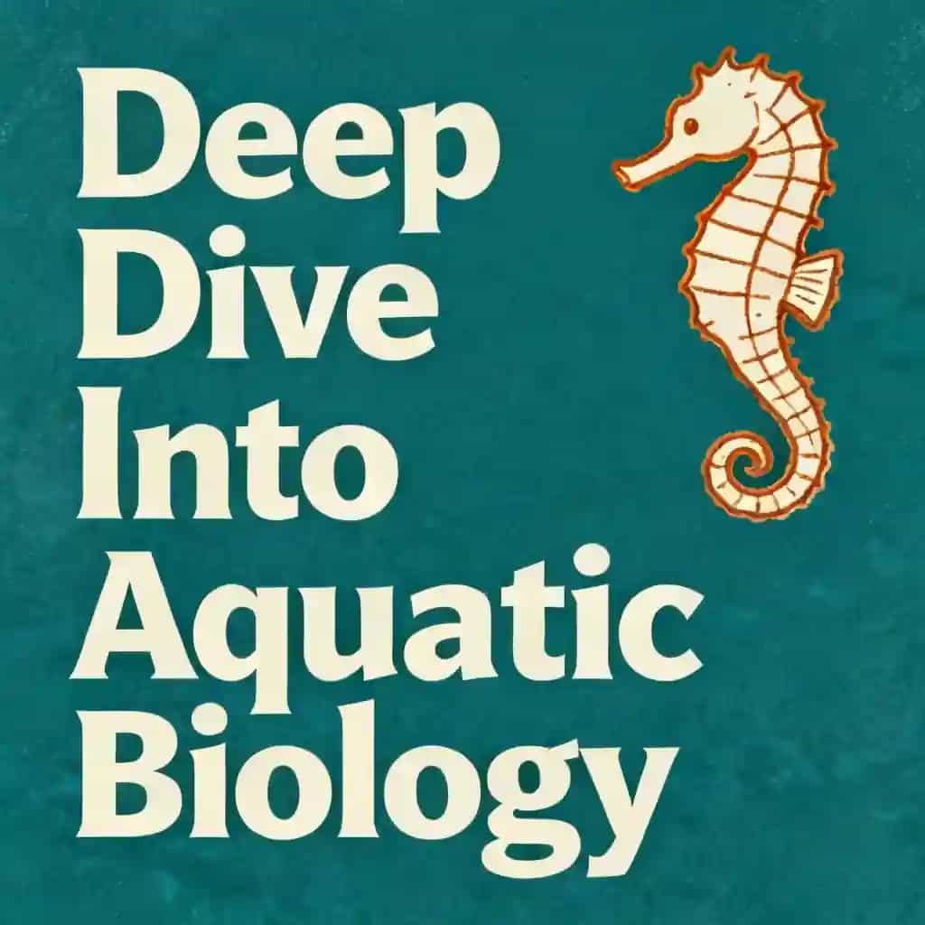 Deep Dive: The Wonders of Aquatic Biology 책 표지
