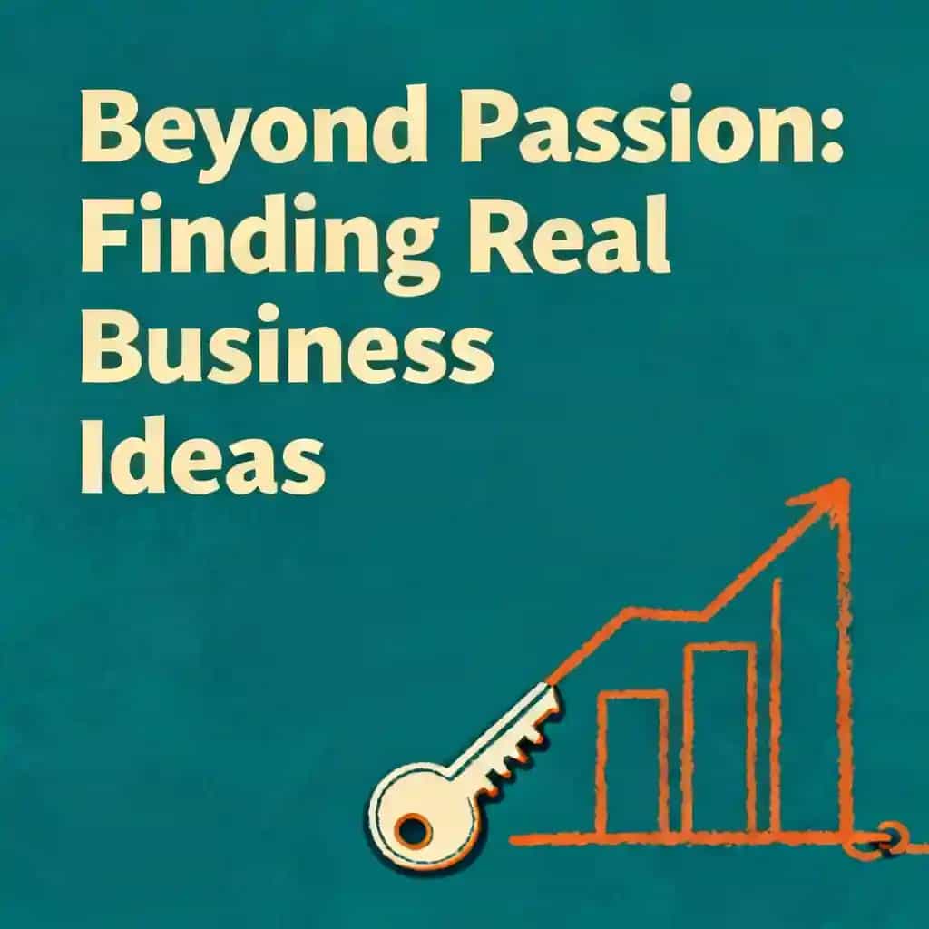 Beyond Passion: Finding Real Business Ideas 书籍封面