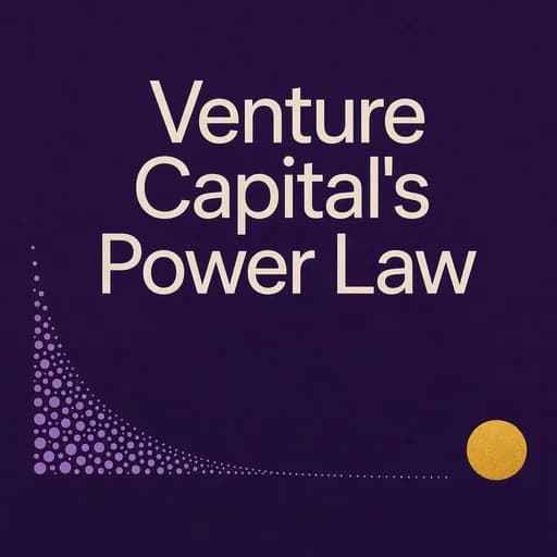 The Power Law: Venture Capital and the Logic of Outliers