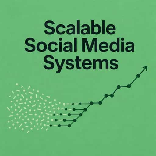 Capa do livro Social Media Systems: Scaling Beyond the Hustle