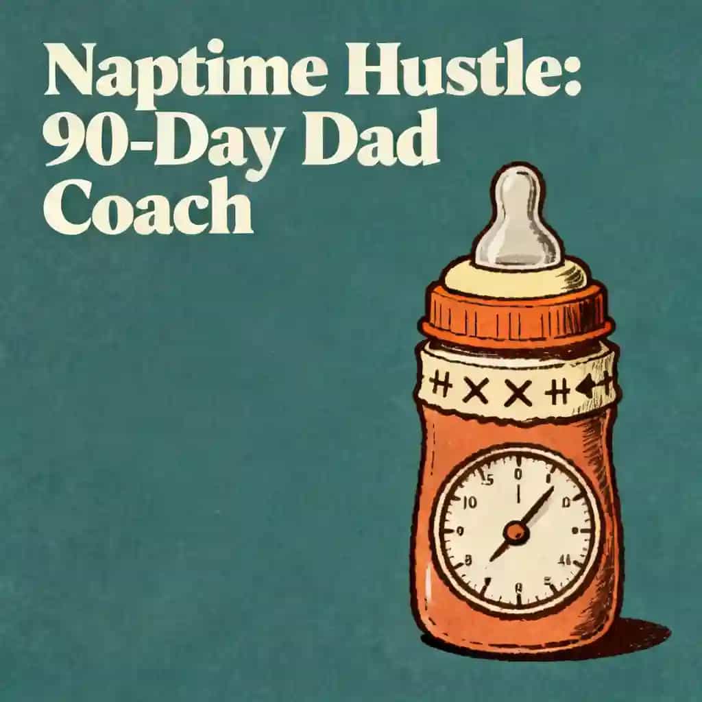 The Naptime Hustle: A 90-Day Dad-Coach Playbook book cover
