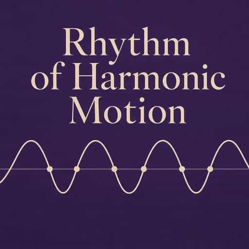 The Rhythm of Simple Harmonic Motion 책 표지