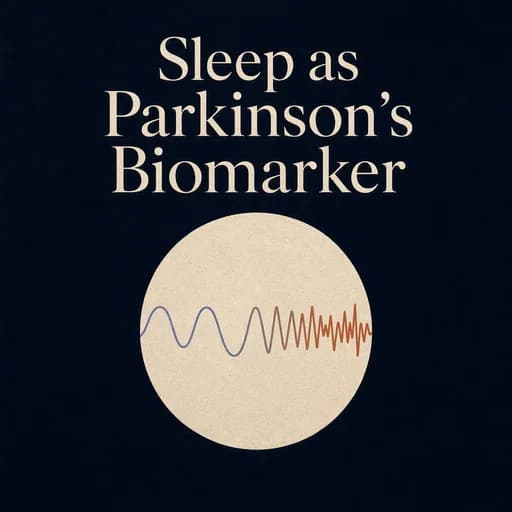 Sleep as a Parkinson’s Biomarker: Dr. Amara Chen on REM and qEEG