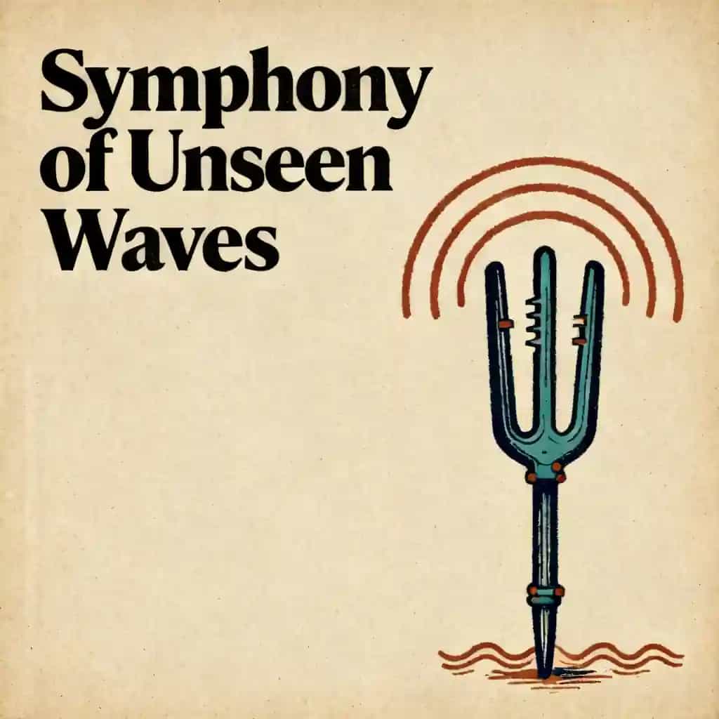 Capa do livro The Invisible Symphony of Waves