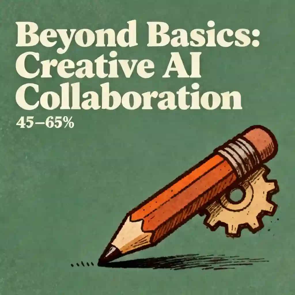 Buchcover von Beyond Basic AI: Mastering Creative Collaboration