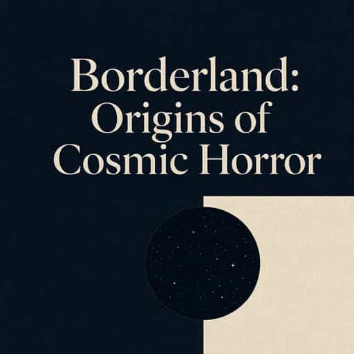 The House on the Borderland: Cosmic Horror’s Fountainhead 책 표지