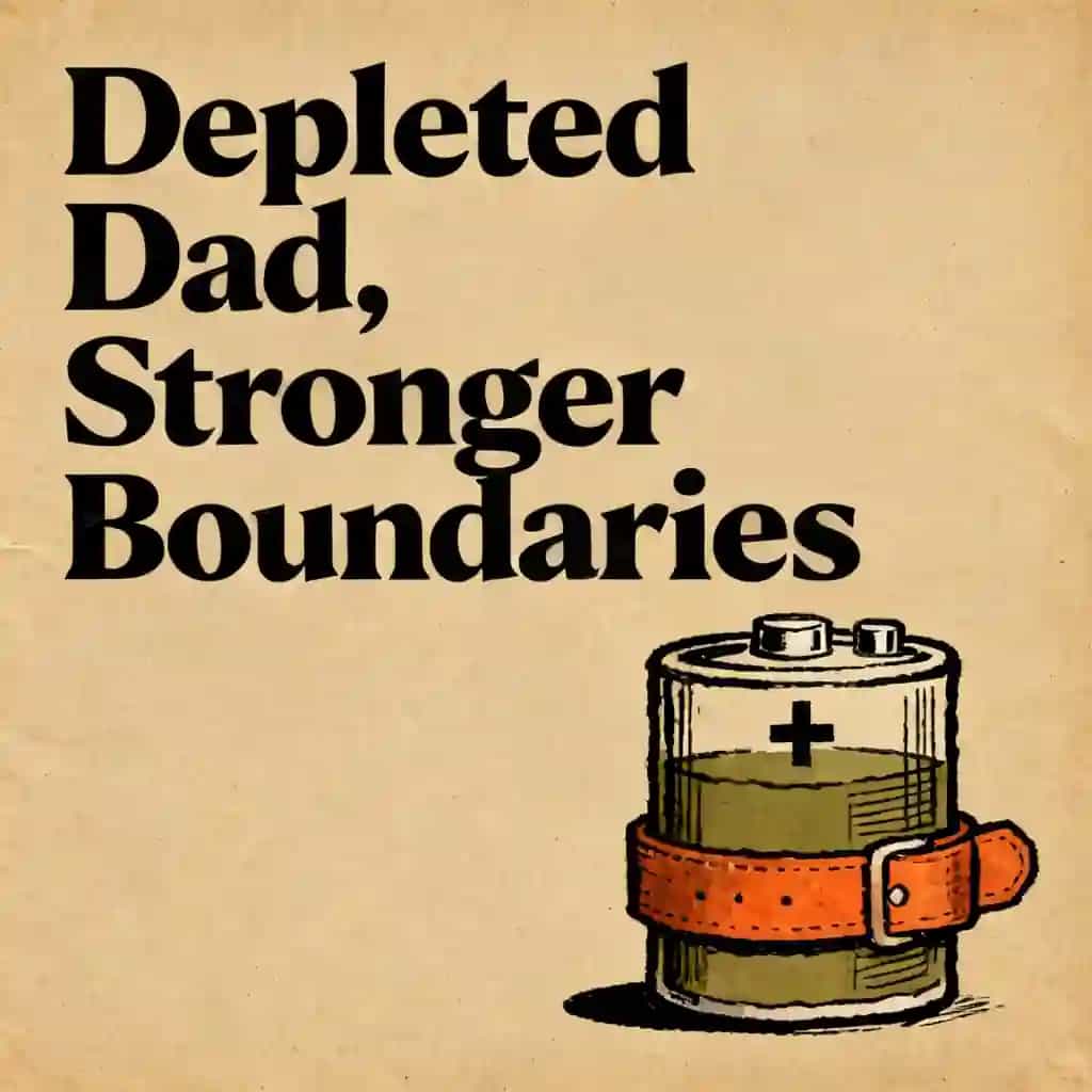 Depleted Dad Syndrome: Building Better Boundaries book cover