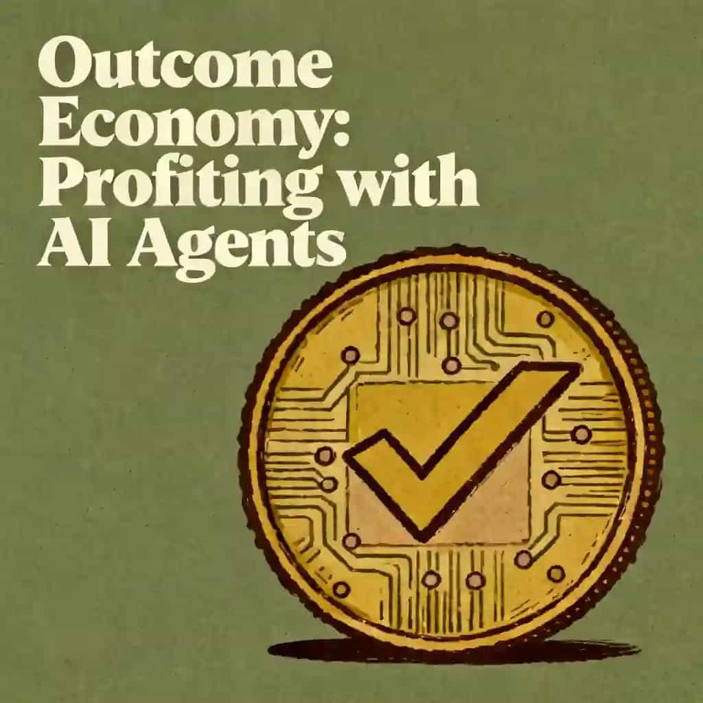 Capa do livro The Outcome Economy: Profiting from AI Agents