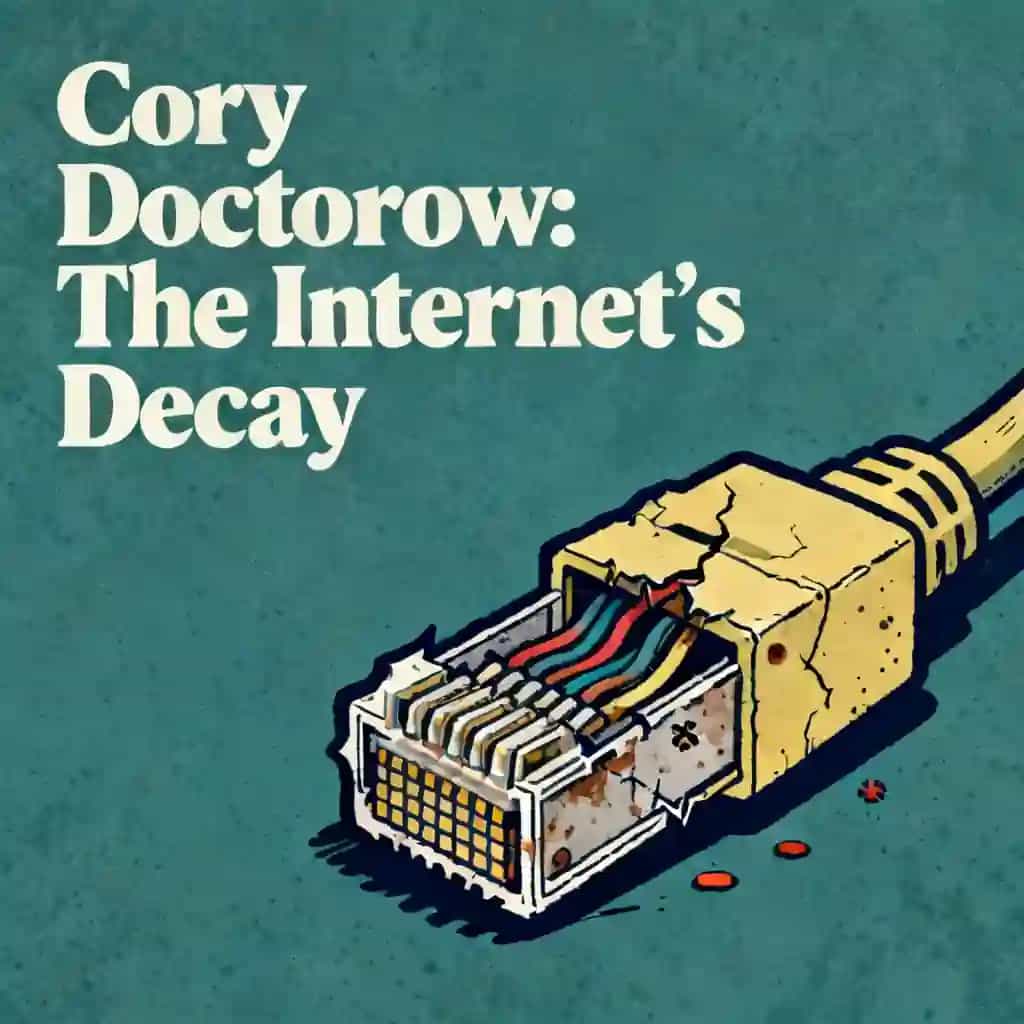 Buchcover von Why the Internet Is Breaking: Cory Doctorow on Decay