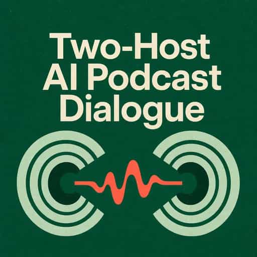 Обложка книги AI Dialogue: The Two-Host Podcast Revolution