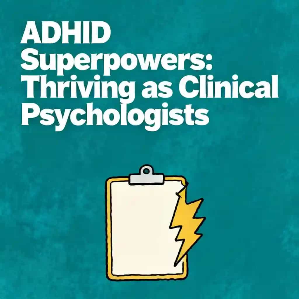 ADHD Superpowers: Thriving as Clinical Psychologists book cover