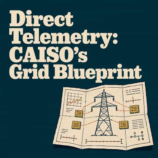 CAISO Direct Telemetry: The Digital Grid Blueprint book cover