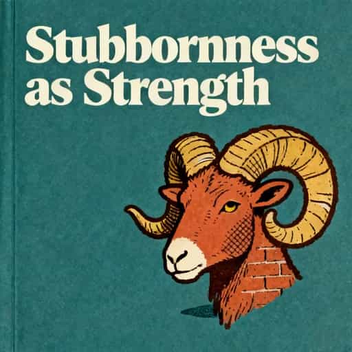 The Power of Being Stubborn の書籍表紙