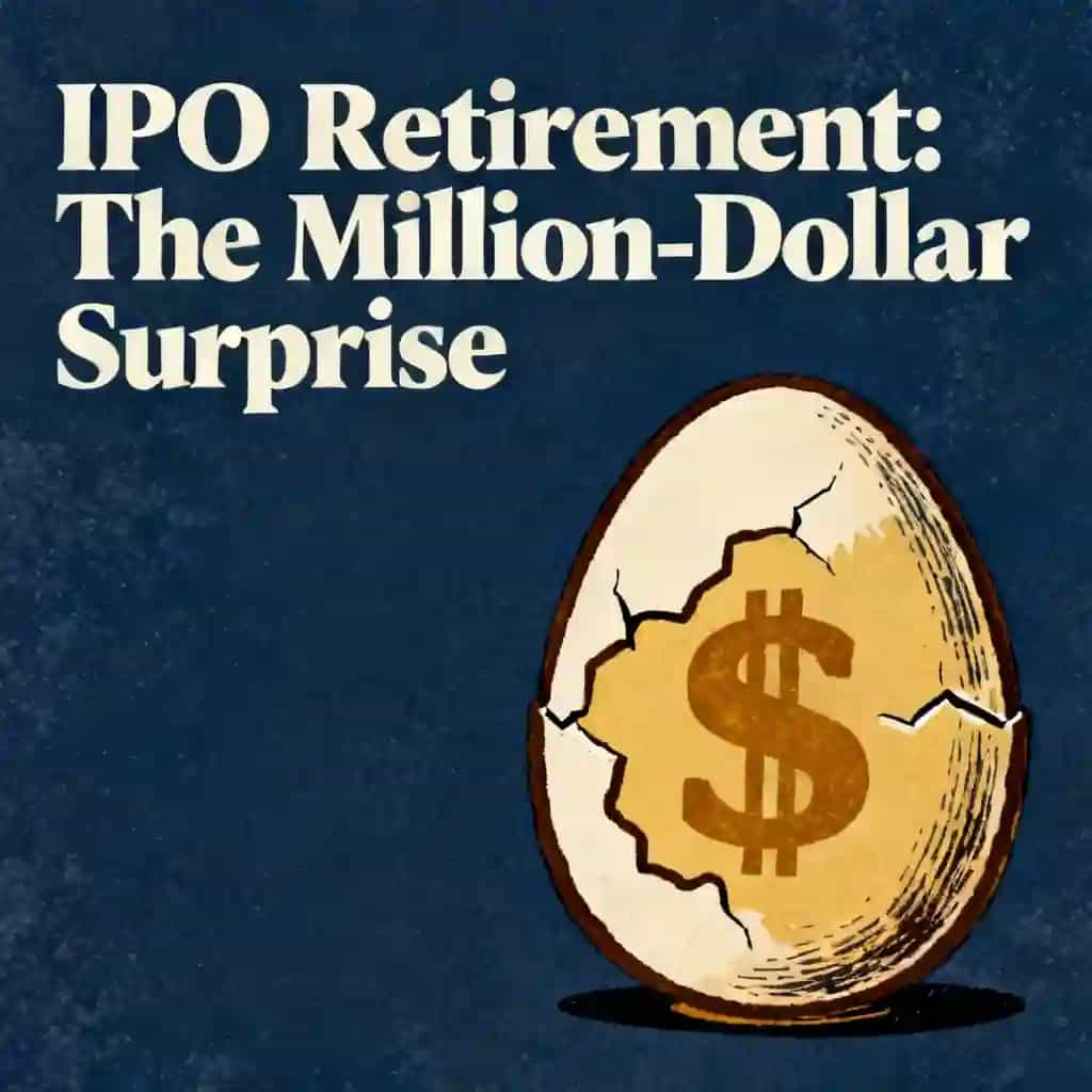 IPO retirement planning and the million dollar surprise book cover