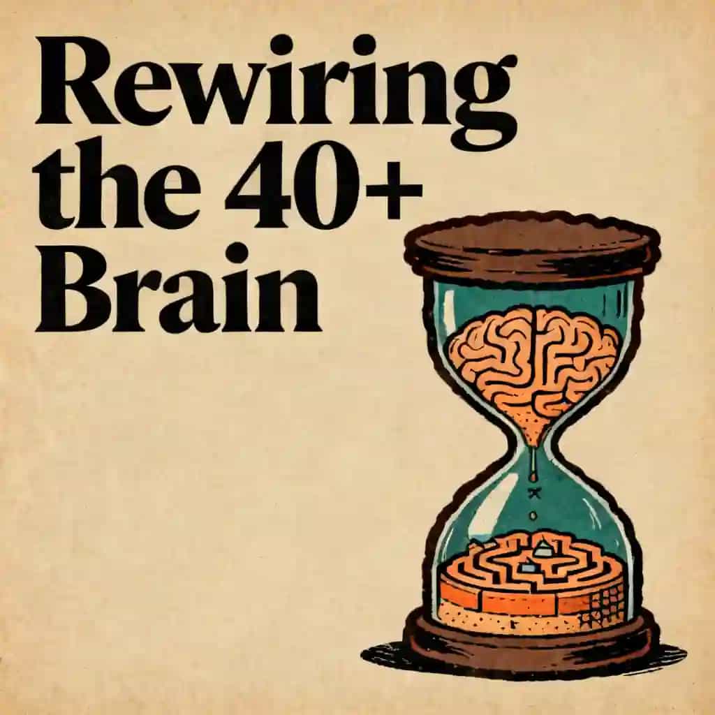 Обложка книги The 40+ Brain: Mastering Midlife Neuroplasticity