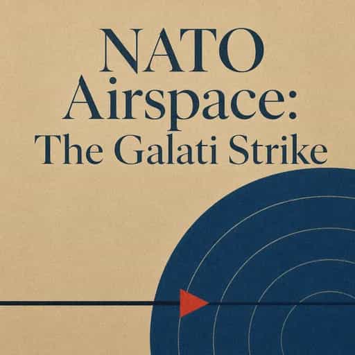 Portada del libro NATO Airspace and the Galati Strike