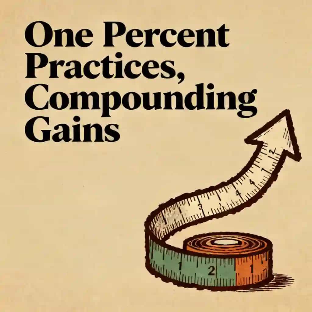 Обложка книги The One Percent Rule: Small Habits, Big Results