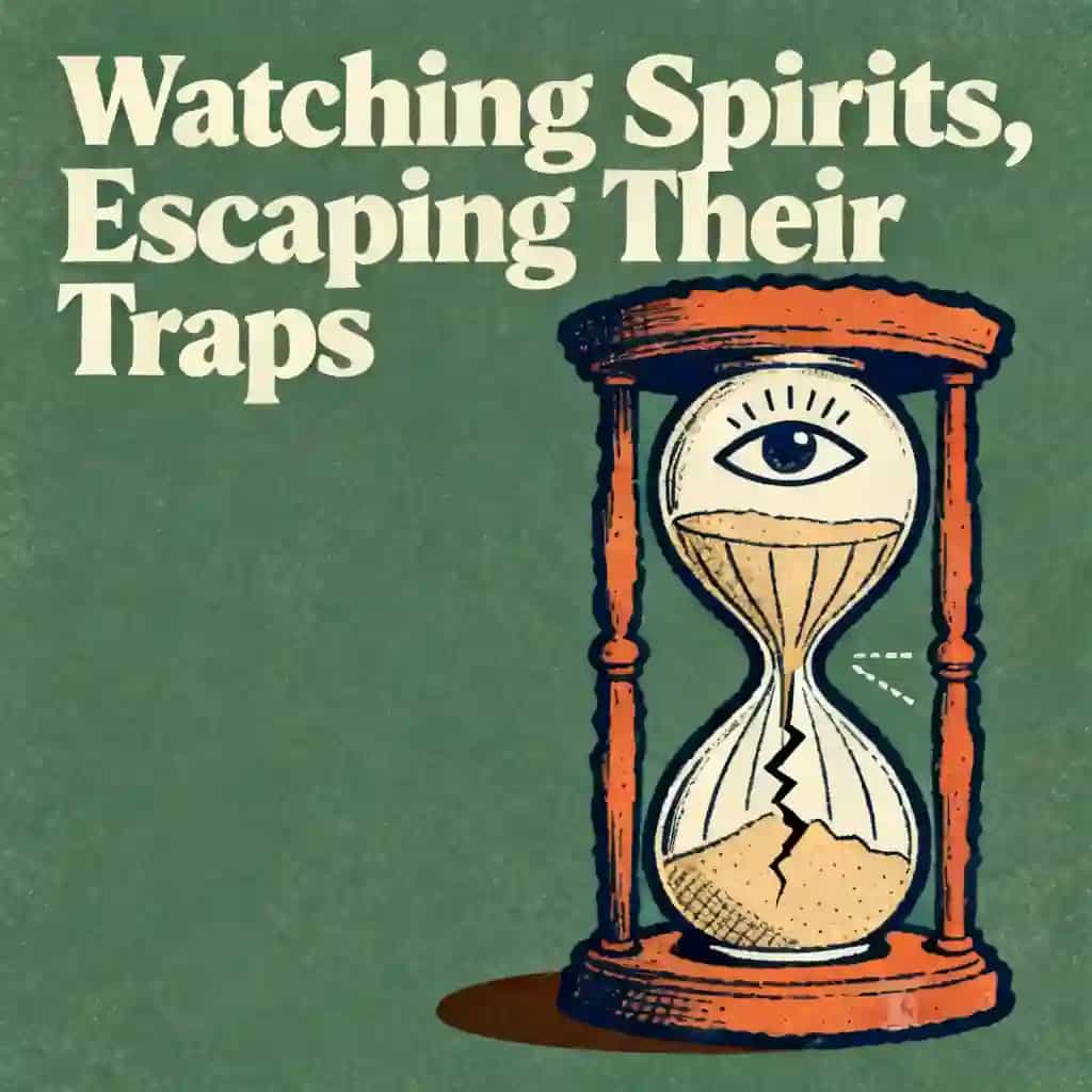 Copertina del libro Monitoring spirits and how to escape their traps