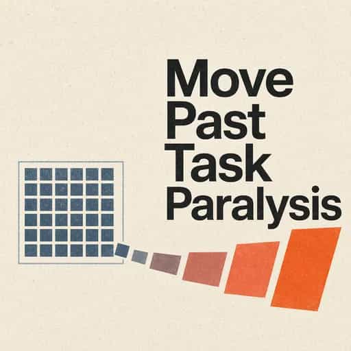 Copertina del libro Task Paralysis: Moving Past the Freeze Response