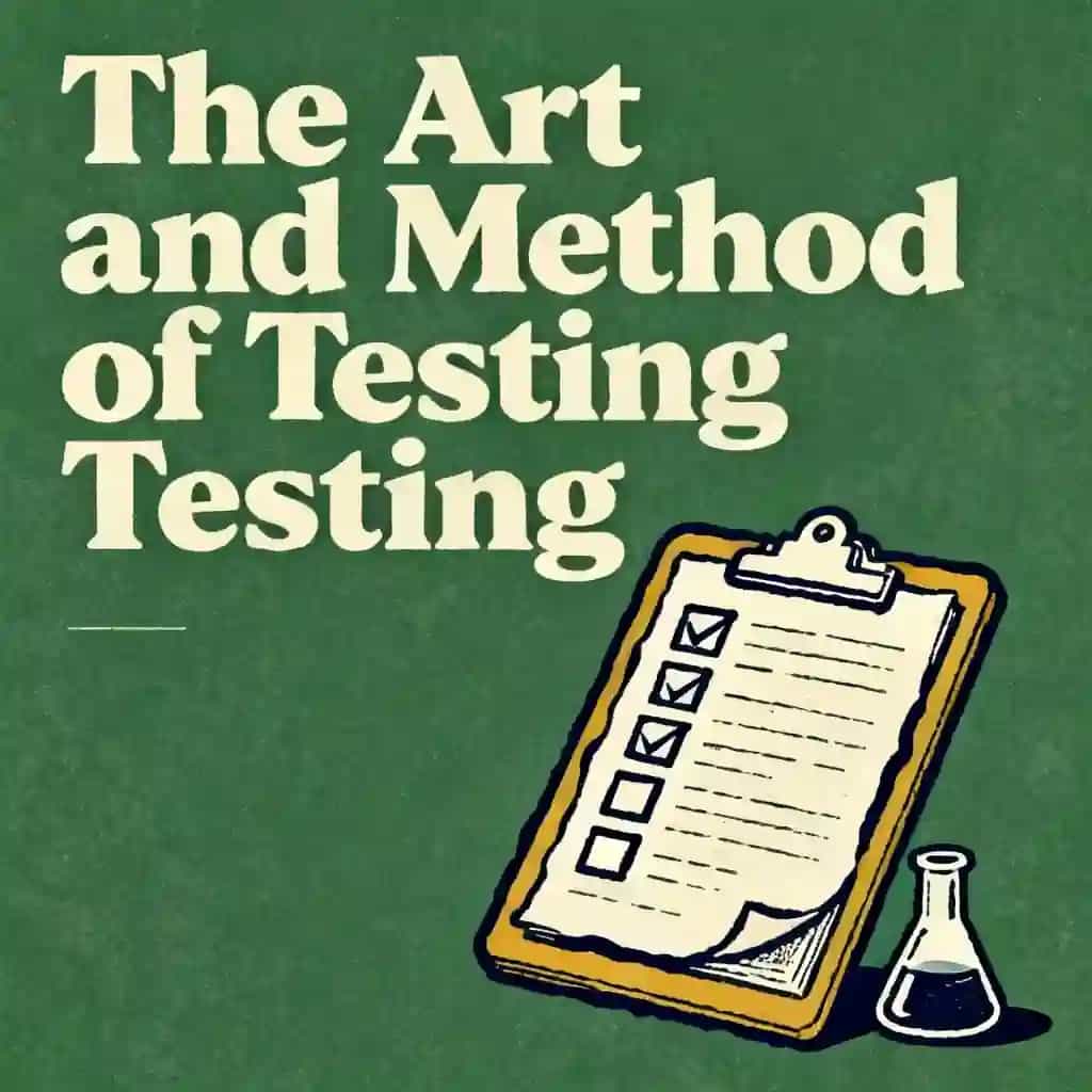 Buchcover von The Art and Science of Testing