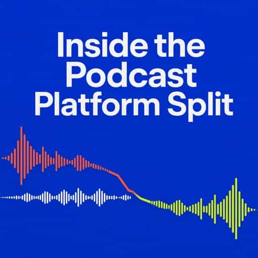 Couverture du livre The Great Podcast Split