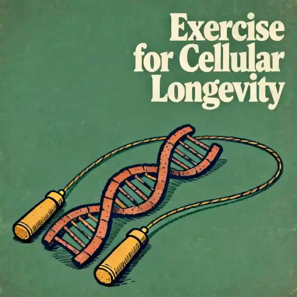Buchcover von Exercise for Longevity: Your Cellular Fountain of Youth