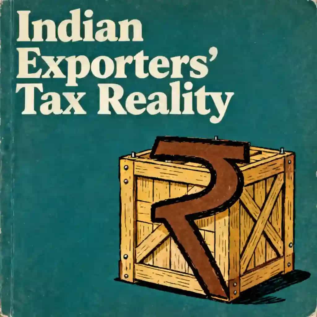 The Indian Exporter’s Tax Reality 책 표지